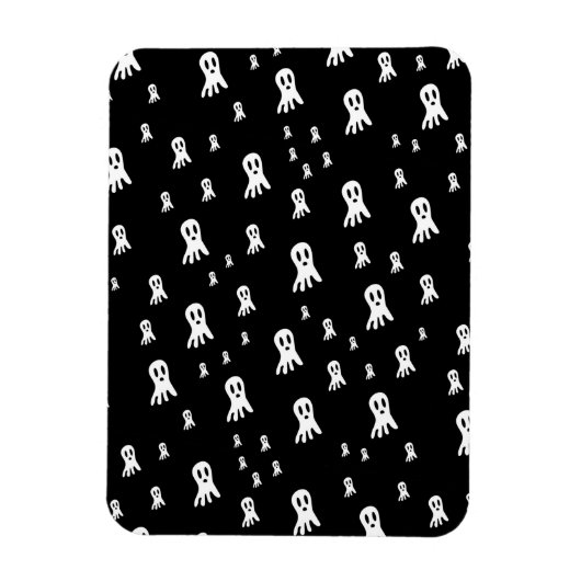 Dark Halloween Ghosts Magnet (Vertikal)