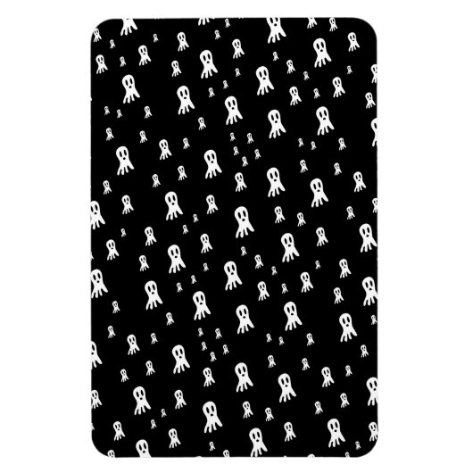 Dark Halloween Ghosts Magnet (Vertikal)