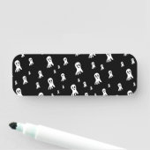 Dark Halloween Ghosts Namensschild (Beispiel)