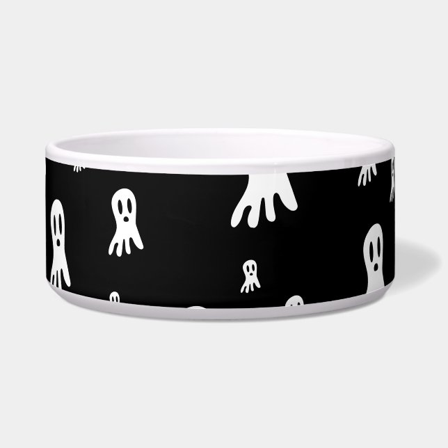 Dark Halloween Ghosts Napf (Vorderseite)