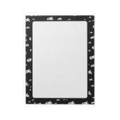 Dark Halloween Ghosts Notizblock (Rotiert)