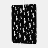 Dark Halloween Ghosts Ornament Aus Metall (Vorderseite links)