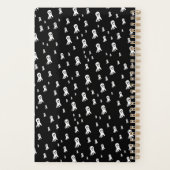 Dark Halloween Ghosts Planer (Rückseite)