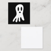 Dark Halloween Ghosts Rabattkarte (Vorne/Hinten)