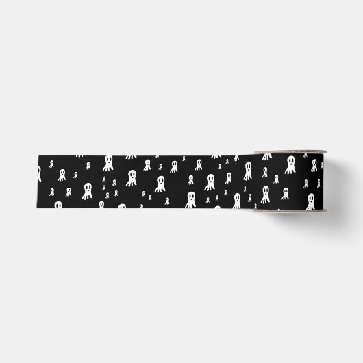 Dark Halloween Ghosts Ripsband (Vorderseite)