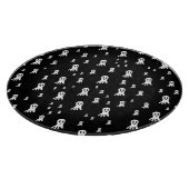 Dark Halloween Ghosts Schneidebrett (Ecke)