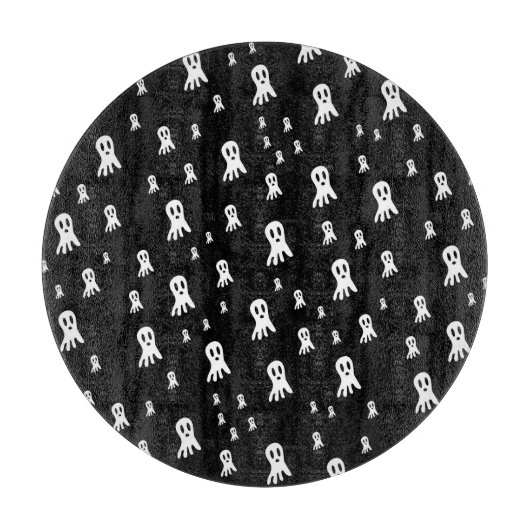 Dark Halloween Ghosts Schneidebrett (Vorderseite)