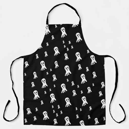 Dark Halloween Ghosts Schürze (Vorderseite)