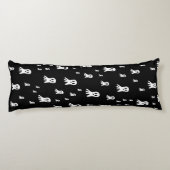 Dark Halloween Ghosts Seitenschläferkissen (Rückseite)