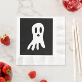 Dark Halloween Ghosts Serviette (Beispiel)