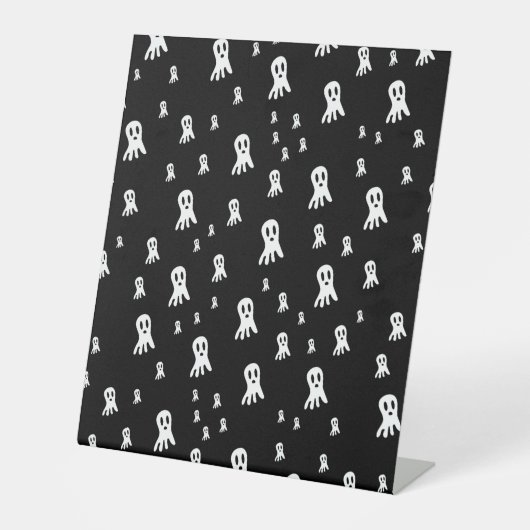 Dark Halloween Ghosts Sockelschild (Vorderseite)