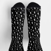 Dark Halloween Ghosts Socken (Oben)