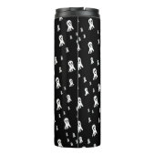 Dark Halloween Ghosts Thermosbecher (Rückseite)