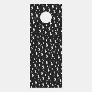 Dark Halloween Ghosts Türanhänger