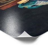 Dark Harbour Fishermen von Newell Convers Wyeth Fotodruck (Ecke)