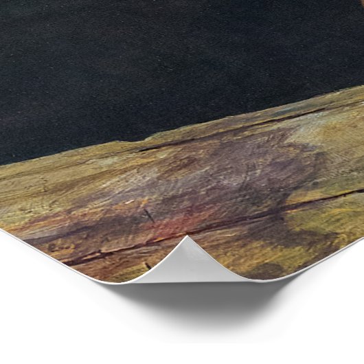 Dark Harbour Fishermen von Newell Convers Wyeth Poster (Ecke)