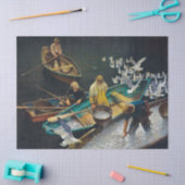 Dark Harbour Fishermen von Newell Convers Wyeth Seidenpapier (Basteln)