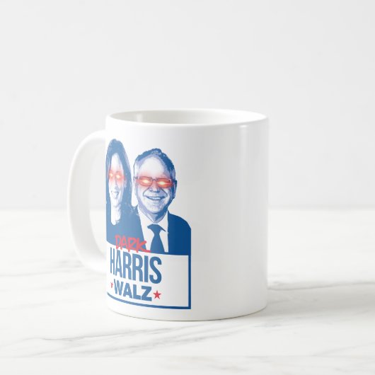 Dark Harris Walz Kaffeetasse (Vorderseite Links)