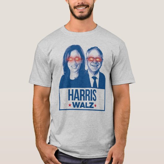 Dark Harris Walz T-Shirt (Vorderseite)