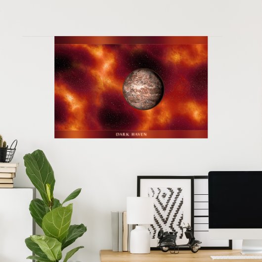 Dark Haven Poster (Heimbüro)