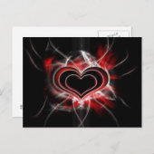 Dark Heart Postcard Postkarte (Vorne/Hinten)