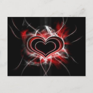 Dark Heart Postcard Postkarte
