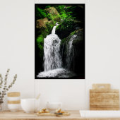 Dark Hollow Falls Print #4982 Poster (Küche)