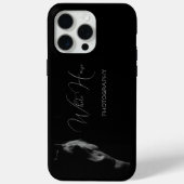 Dark Horse Personalisiert Case-Mate iPhone Hülle (Rückseite)