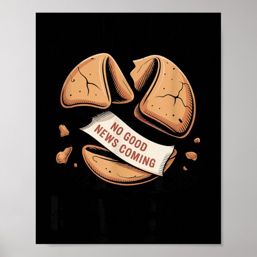 Dark Humor Cynical Sarcastic Emotional Honesty Pes Poster (Vorne)