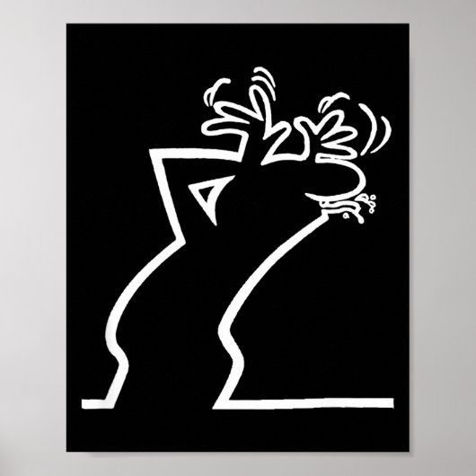 Dark Humor Sarcasm Funny Quote Witty Irony Office Poster (Vorne)