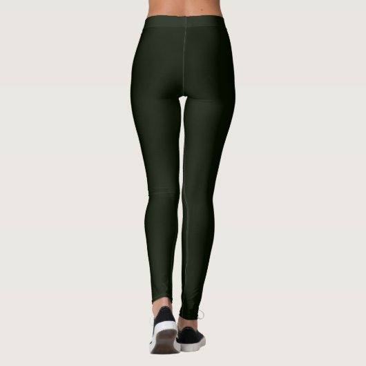 Dark Hunter Green Leggings (Rückseite)