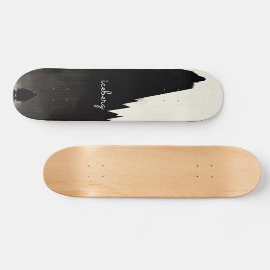 Dark Iceberg Skateboard (Horizontal)