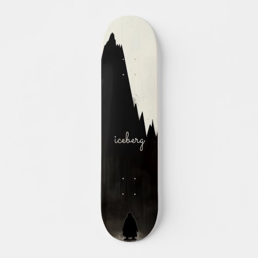Dark Iceberg Skateboard (Vorne)