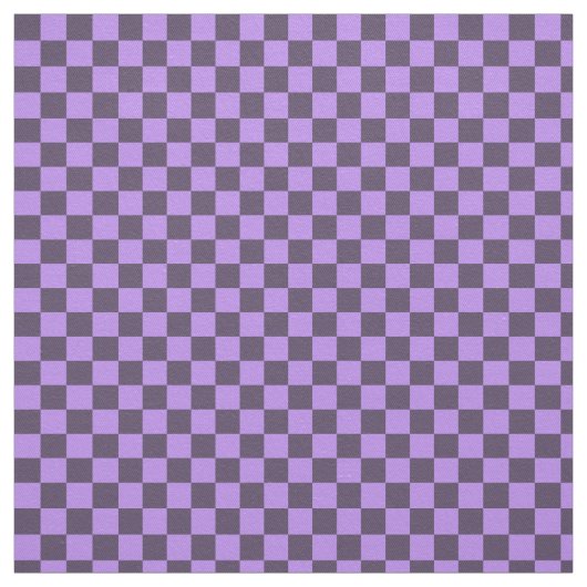 Dark Indigo und Blass Violet Checkerboard Stoff (Muster)