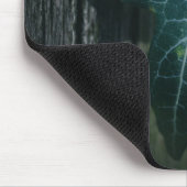 Dark Ivy Leaf Nature Foto Mousepad (Ecke)