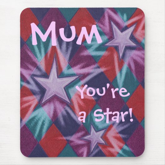 Dark Jester 'Mum You re a Star' Mousepad (Vorne)