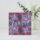 Dark Jester Party Einladung (Stehend Vorderseite)