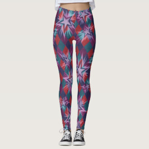 Dark Jester überall in Print-Leggings Leggings