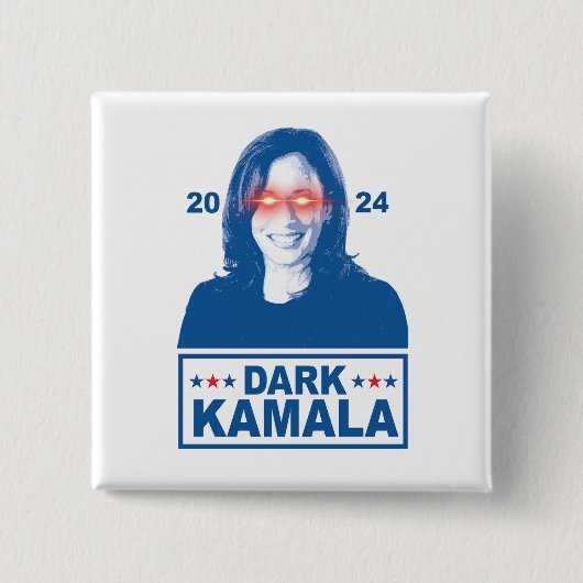 Dark Kamala 2024 Button (Vorderseite)