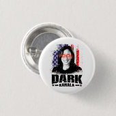 Dark Kamala Button (Vorne & Hinten)