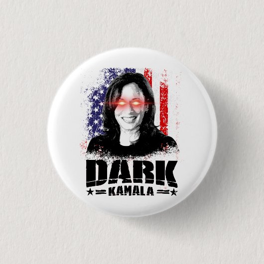 Dark Kamala Button (Vorderseite)