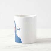 Dark Kamala Harris 2024 Kaffeetasse (Mittel)