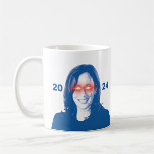 Dark Kamala Harris 2024 Kaffeetasse