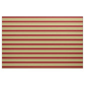 Dark Khaki, Dark Red & Tan Lines Stoff (Fat Quarter (45,7 x 55,9 cm))