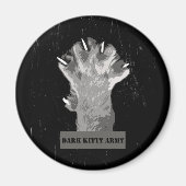 Dark Kitty Army Magnet (Vorne)