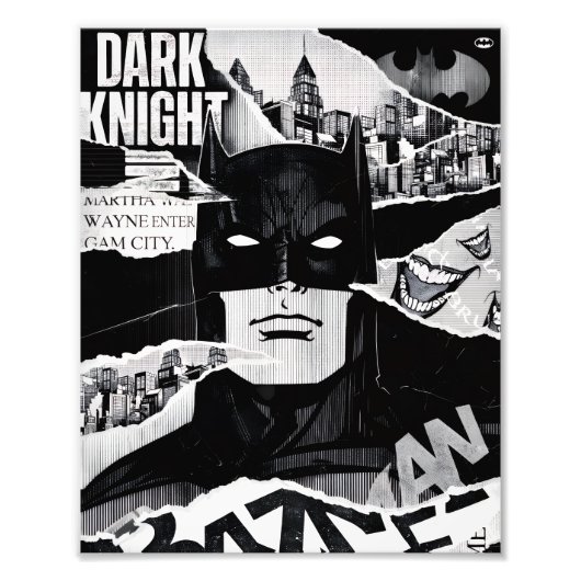 Dark Knight Aesthetic Poster (Vorne)