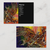 DARK KNIGHT Black Visitenkarte (Vorne/Hinten)