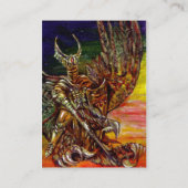 DARK KNIGHT Black Visitenkarte (Rückseite)