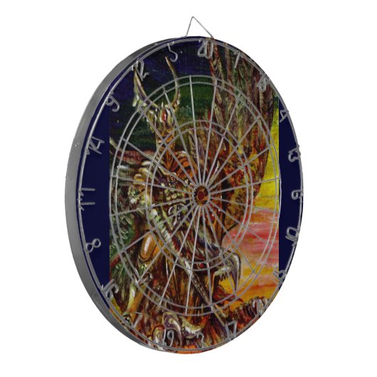 DARK KNIGHT DARTSCHEIBE (Vorderseite Links)