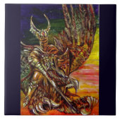 DARK KNIGHT Fantasy Fliese (Vorderseite)